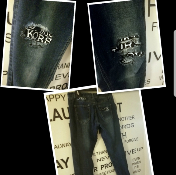 Anthologized Skinny Jeans w/ authentic Michael Kor - Picture 2 of 4